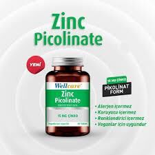 Wellcare Çinko Pikolinat 15 mg 60 Kapsül