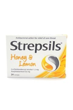 Strepsils Bal & Limon 24 Pastil