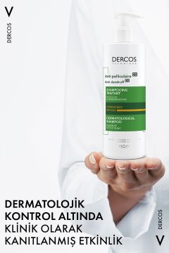 Vichy Dercos Anti-Dandruff Şampuan Kuru Saçlar için Kepek Karşıtı 390 ml