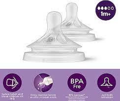 Avent Natural Response Biberon Emziği 3 Numara 1+ Ay 2'li SCY963/02