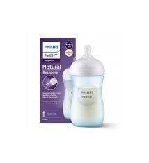 Avent Natural Response Doğal Tepkili PP Mavi Biberon 1+ Ay 260 ml