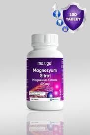 Maxigal Magnezyum Sitrat 120 Tablet