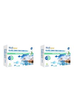 Wellcare Uniq 750 Omega 3 30 Kapsül 2 Kutu
