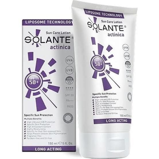 Solante Actinica Sun Care Losyon SPF50 150 ml