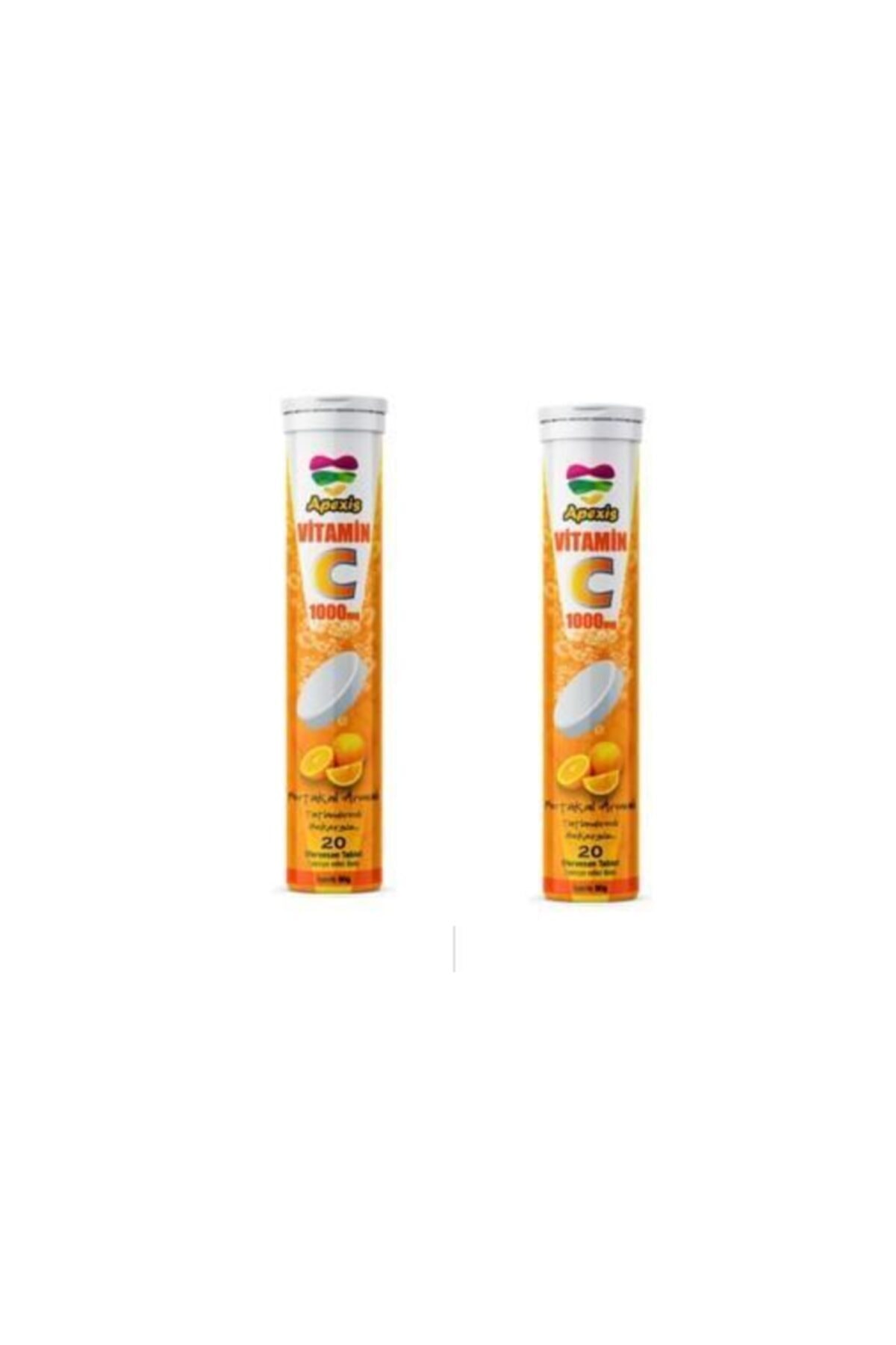 Apexis Vitamin C 1000 mg 20 Efervesan Tablet 2 Kutu