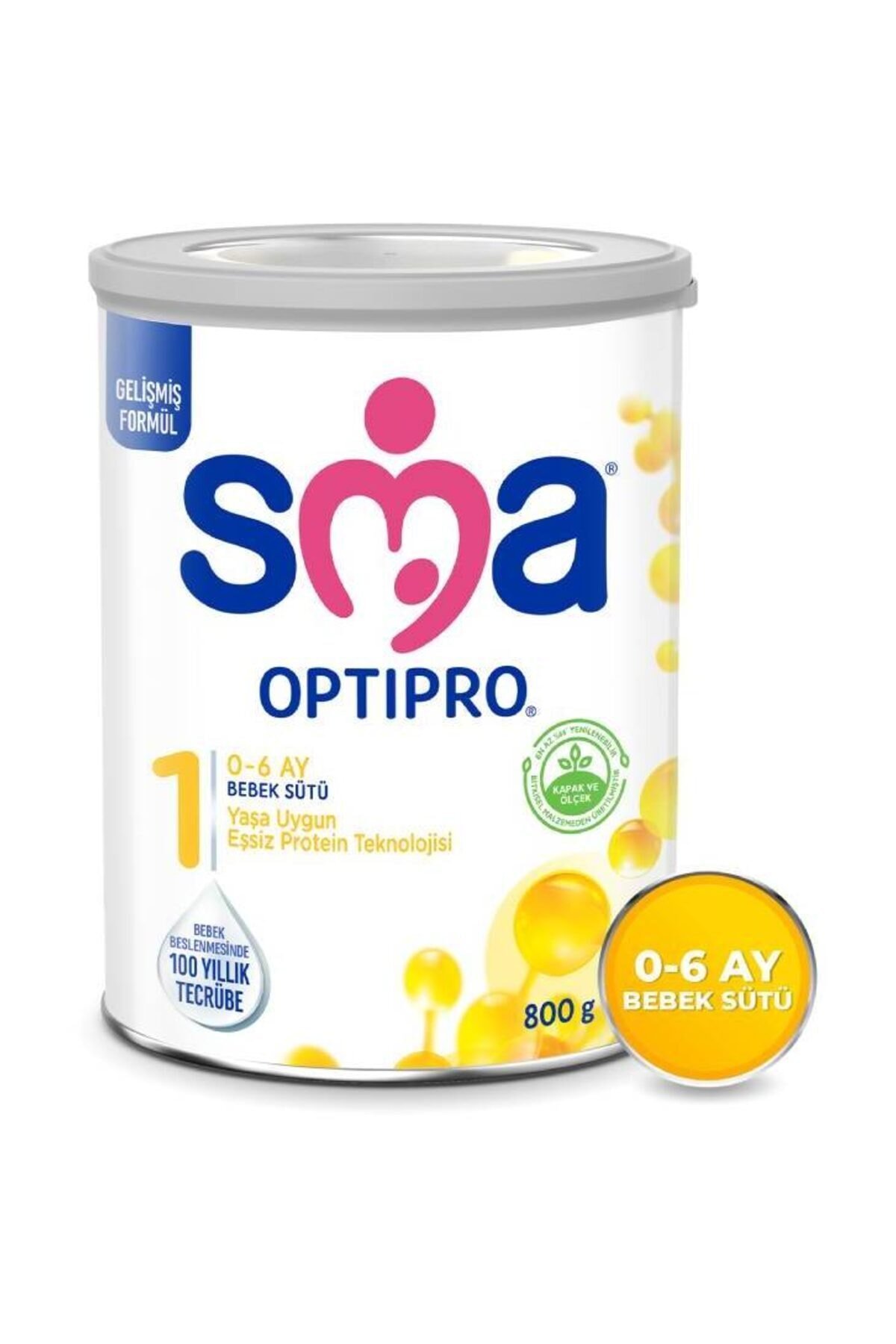 SMA 1 Optipro Probiyotik 0 - 6 Ay Bebek Sütü 800 gr
