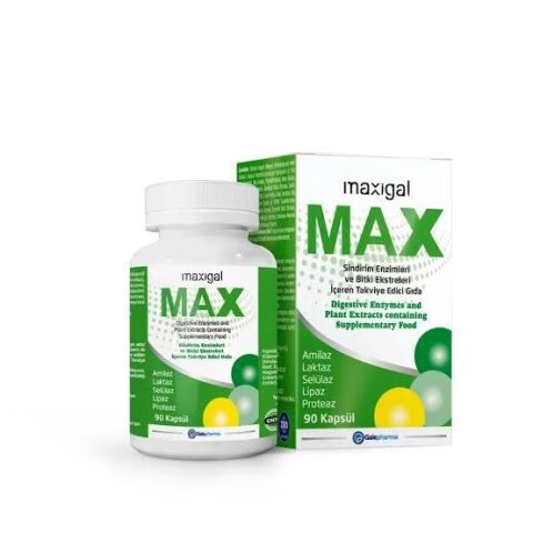 Maxigal Enzym 90 Kapsül