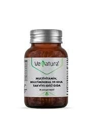 Venatura Multivitamin Multimineral ve DHA 30 Kapsül