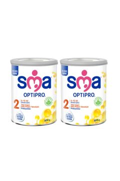 SMA 2 Optipro Probiyotik  6 - 12 Ay Devam Sütü 800 gr 2 Kutu