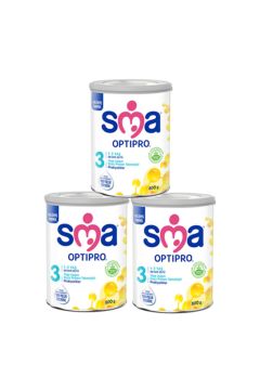SMA 3 Optipro Probiyotik 1-3 Yaş Devam Sütü 800 gr 3 Kutu