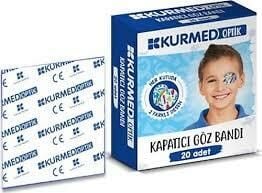 Kurmed Optik Çocuk Göz Pedi Erkek 20 Adet
