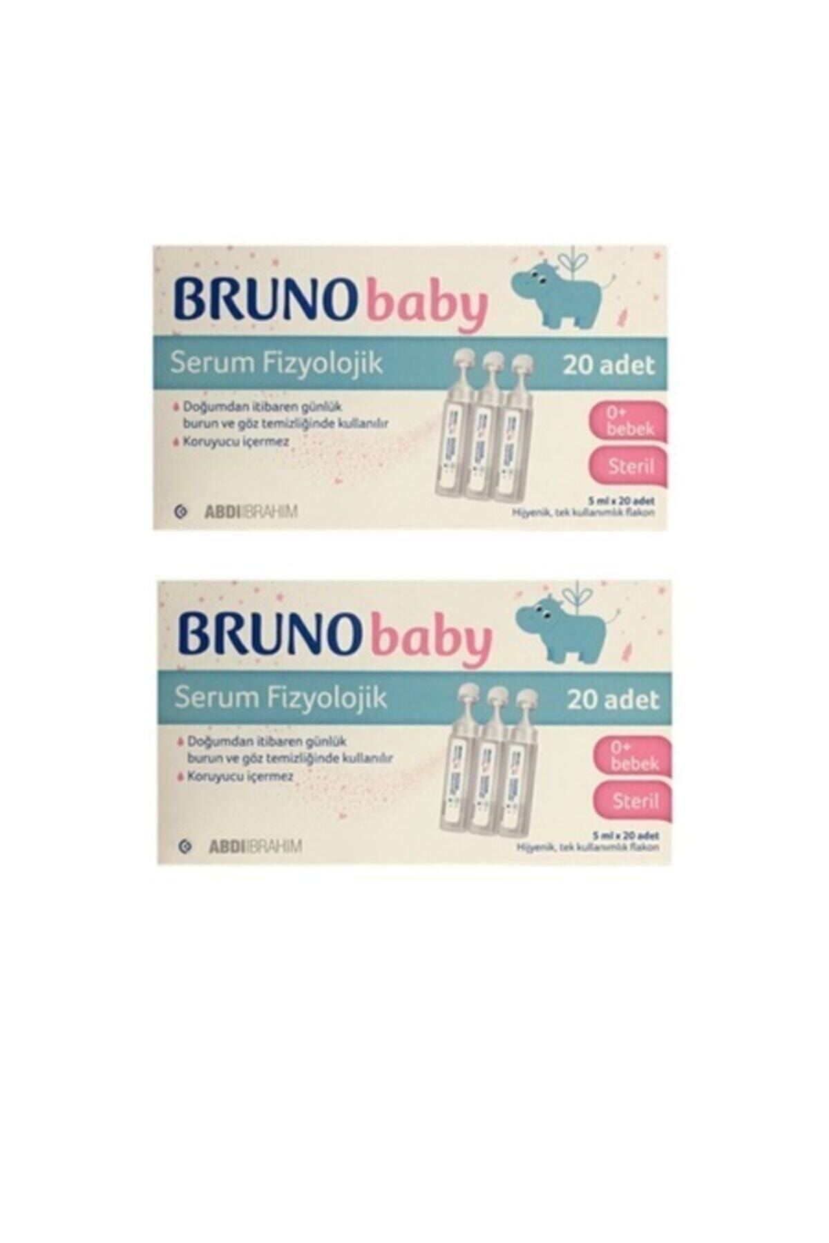 Bruno Baby Serum Fizyolojik 5 ml x 20 Flakon 2 Kutu