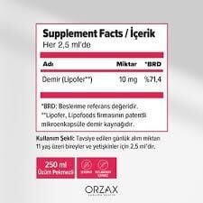 Ocean Microfer Şurup 250 ml