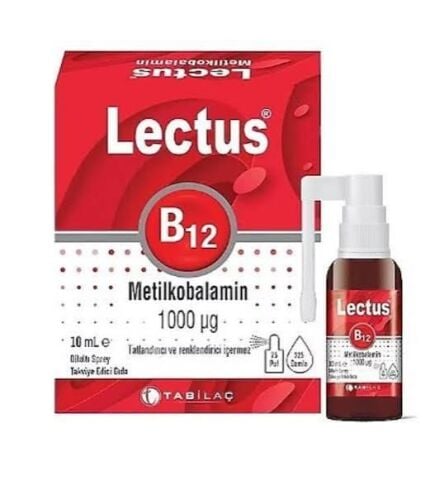 Lectus Metilkobalamin Dilaltı Sprey 10 ml