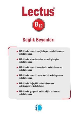 Lectus Metilkobalamin Dilaltı Sprey 10 ml