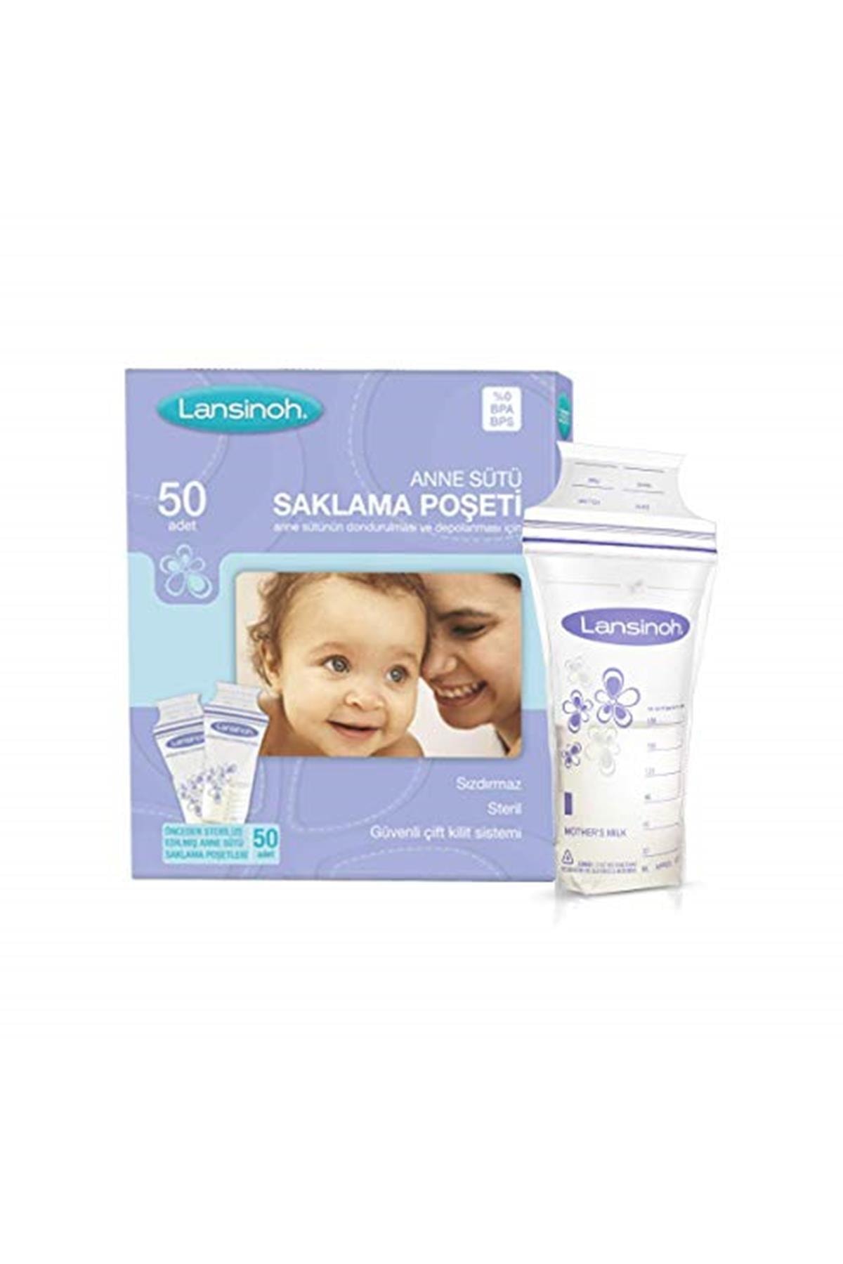 Lansinoh Süt Saklama Poşeti 50 Adet