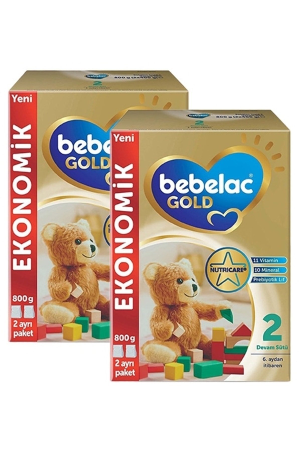 Bebelac Gold 2 800 Gram 2 Kutu