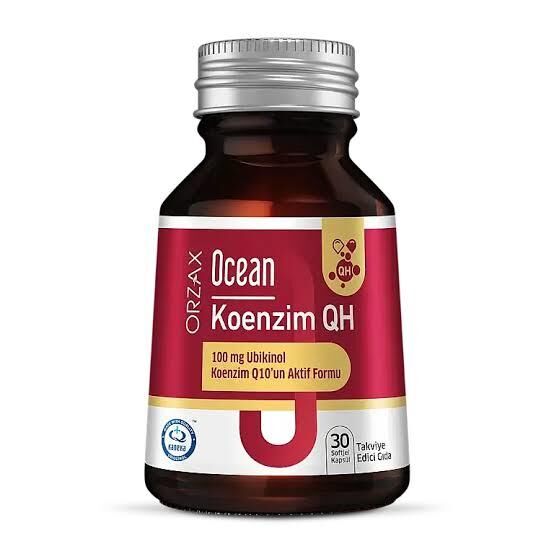 Ocean Koenzim Q10 100 mg 30 Kapsül