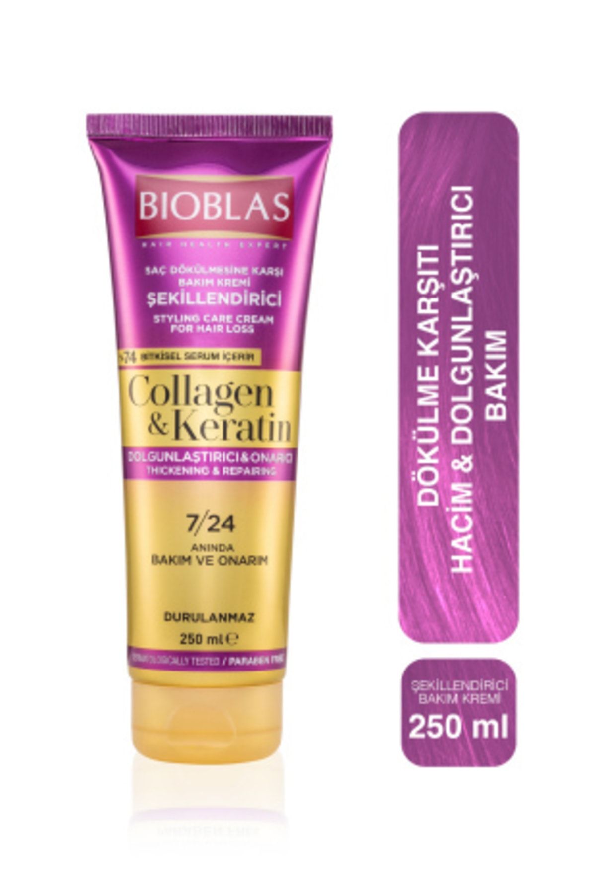 Bioblas Collagen & Keratin Saç Dökülmesine Karşı Şekillendirici 250 ml