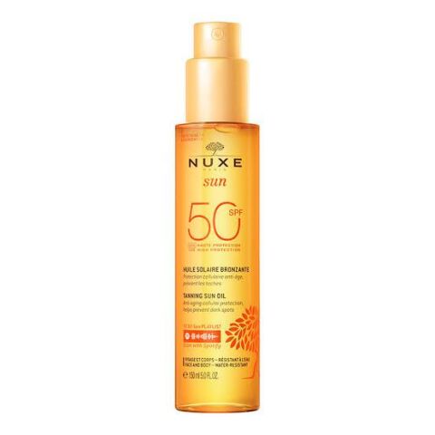 Nuxe Huile Solaire Bronzlaştırıcı Yüz ve Vücut Yağı SPF50 150 ml