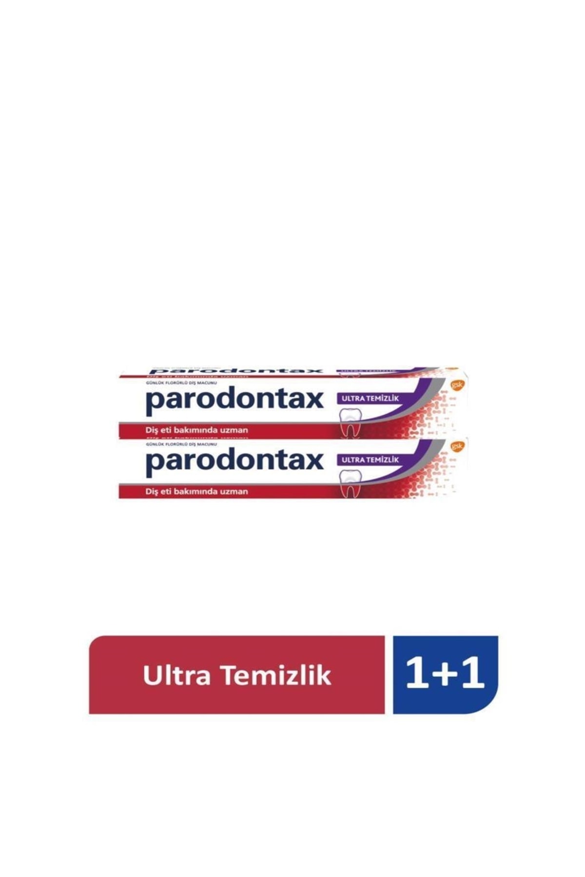 Parodontax Ultra Temizlik Diş Macunu 75 ml 2 Kutu