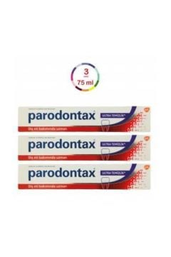 Parodontax Ultra Temizlik Diş Macunu 75 ml 3 Kutu
