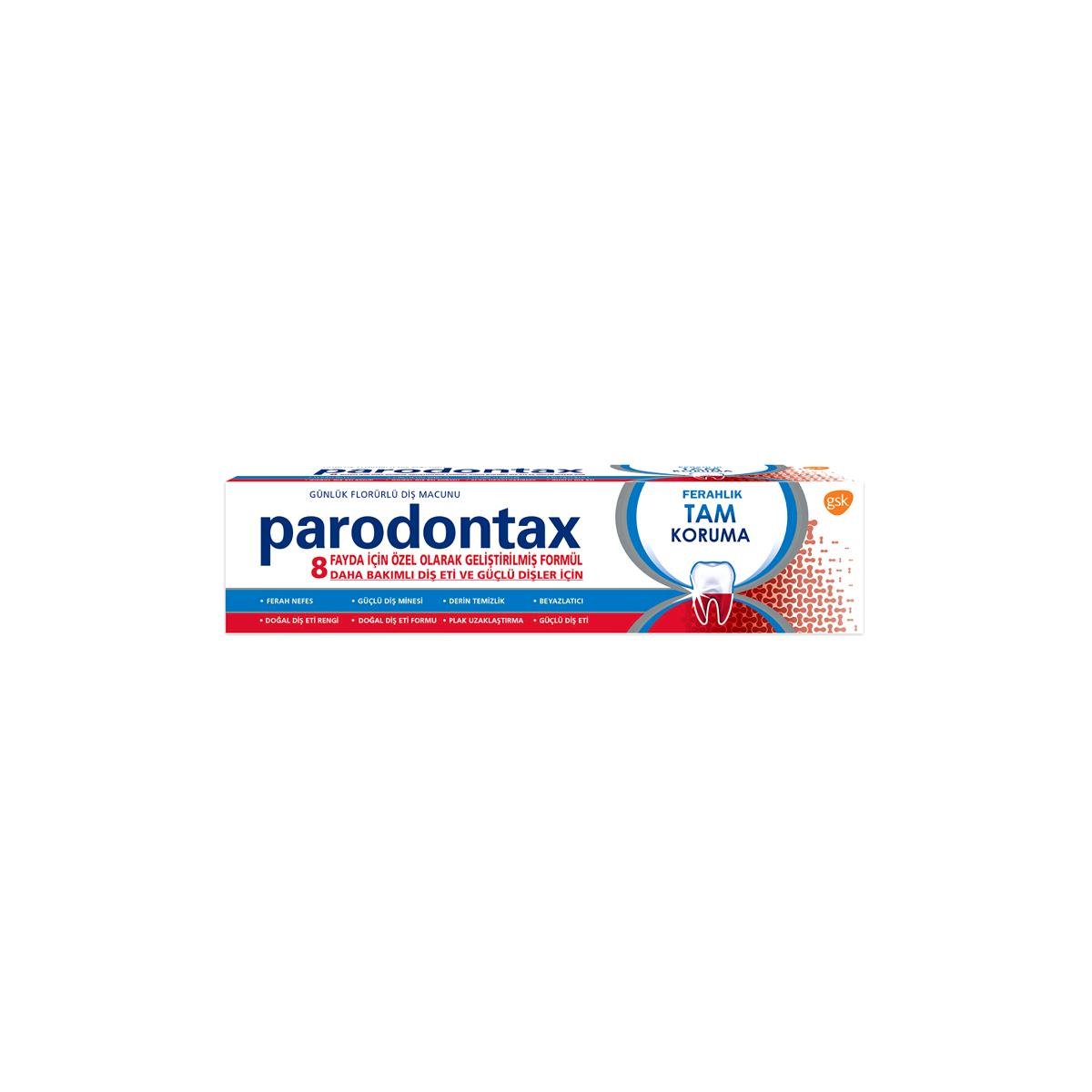 Parodontax Diş Macunu Ferahlık Tam Koruma 50 ml