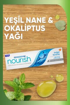 Sensodyne Nourish Doğal Ferahlık Diş Macunu 75 ml 2 Kutu + Sensodyne Tam Koruma ve Beyazlatıcı Diş Macunu 50 ml