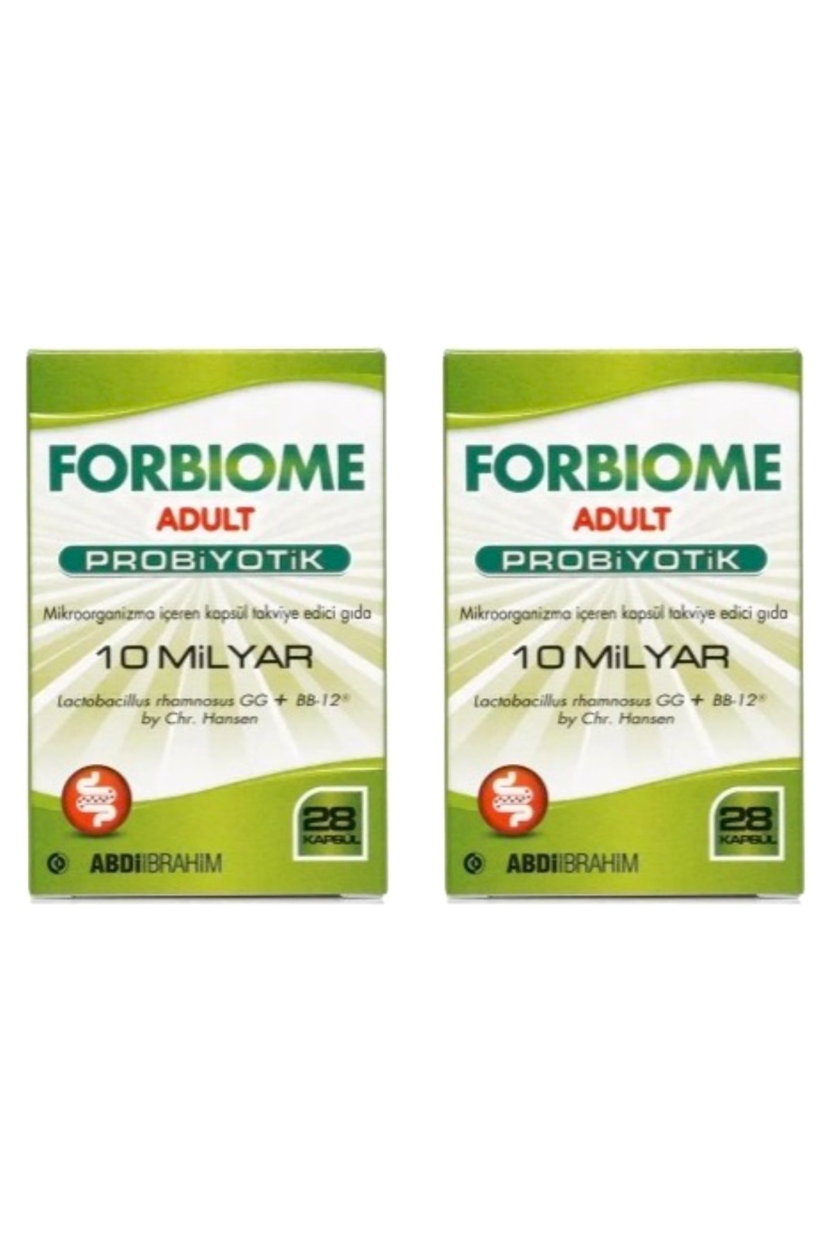 Forbiome Adult Probiyotik 28 Kapsül 2 Kutu