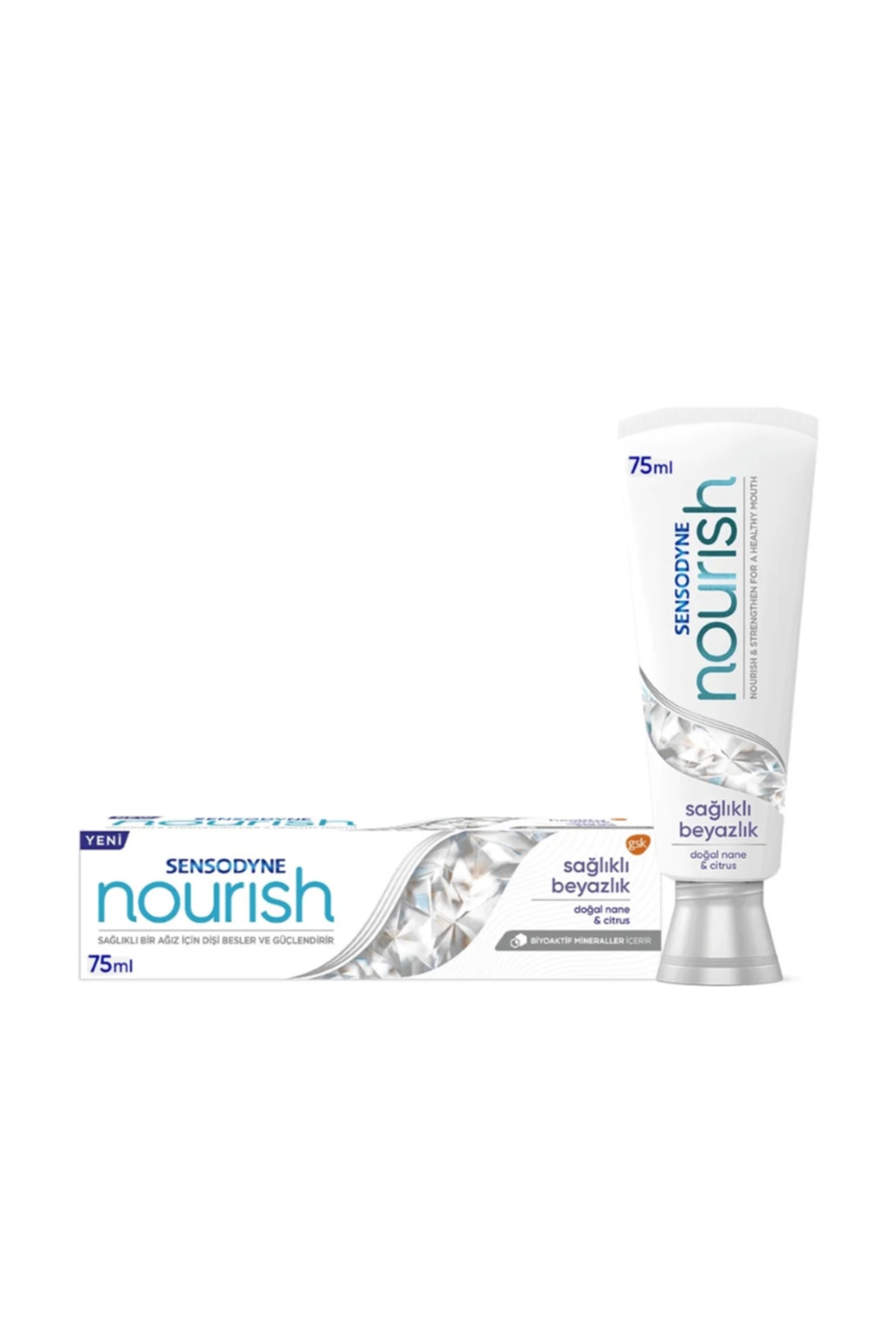 Sensodyne Nourısh Sağlıklı Beyazlık Diş Macunu 75 ml