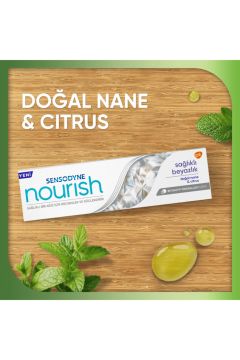 Sensodyne Nourısh Sağlıklı Beyazlık Diş Macunu 75 ml