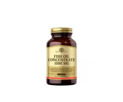Solgar Fish Oil Concentrate 1000 mg 60 Kapsül