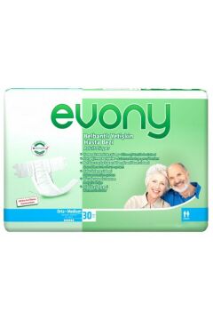 Evony Belbantlı Yetişkin Hasta Bezi Medium 30'lu Paket