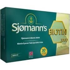 Sjomann's Biotin Çiğnenebilir Jel 30 Tablet
