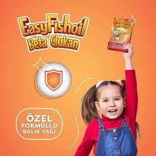 EasyFishoil Beta Glukan Karışık Meyve Aromalı 30 Jel Tablet