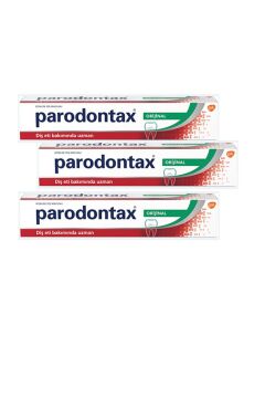 Parodontax Orijinal Diş Macunu 75 ml 3 Kutu