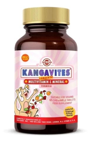 Solgar Kangavites Multivitamin & Mineral 60 Çiğneme Tableti