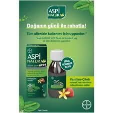 Aspinatura Kids Öksürük Şurubu Vanilya ve Çilek 120 ml