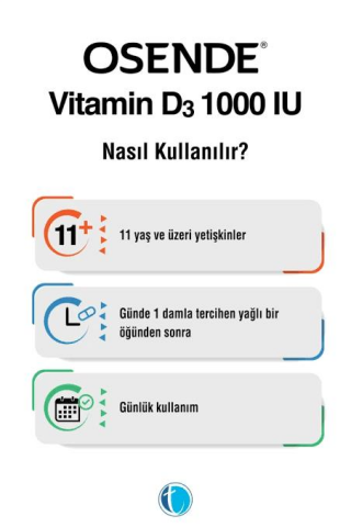 Osende Vitamin D3 Damla 20 ml