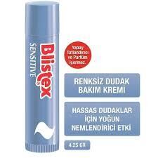 Blistex Sensitive  Hassas Dudaklar İçin Besleyici ve Nemlendirici Dudak Bakım Kremi 4.25 gr