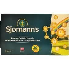 Sjomann's Multivitamin Çiğnenebilir Jel 30 Tablet
