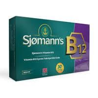 Sjomann's B12 Çiğnenebilir Jel 30 Tablet