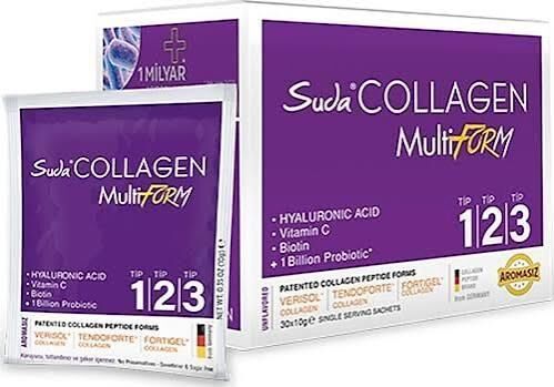 Suda Collagen Multiform Aromasız 10 gr x 30 Saşe