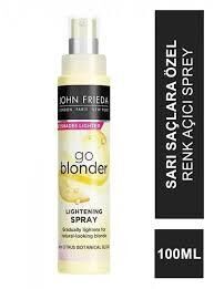 John Frieda SB Go Blonder Renk Açıcı Sprey Sarı Saçlara Özel 100 ml