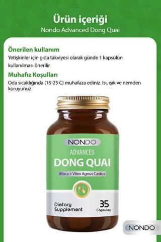 Nondo Dong Quai 35 Kapsül