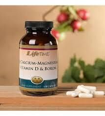 Life Time Q-Calcium Magnesium Potassium Vitamin D & Boron 120 Kapsül
