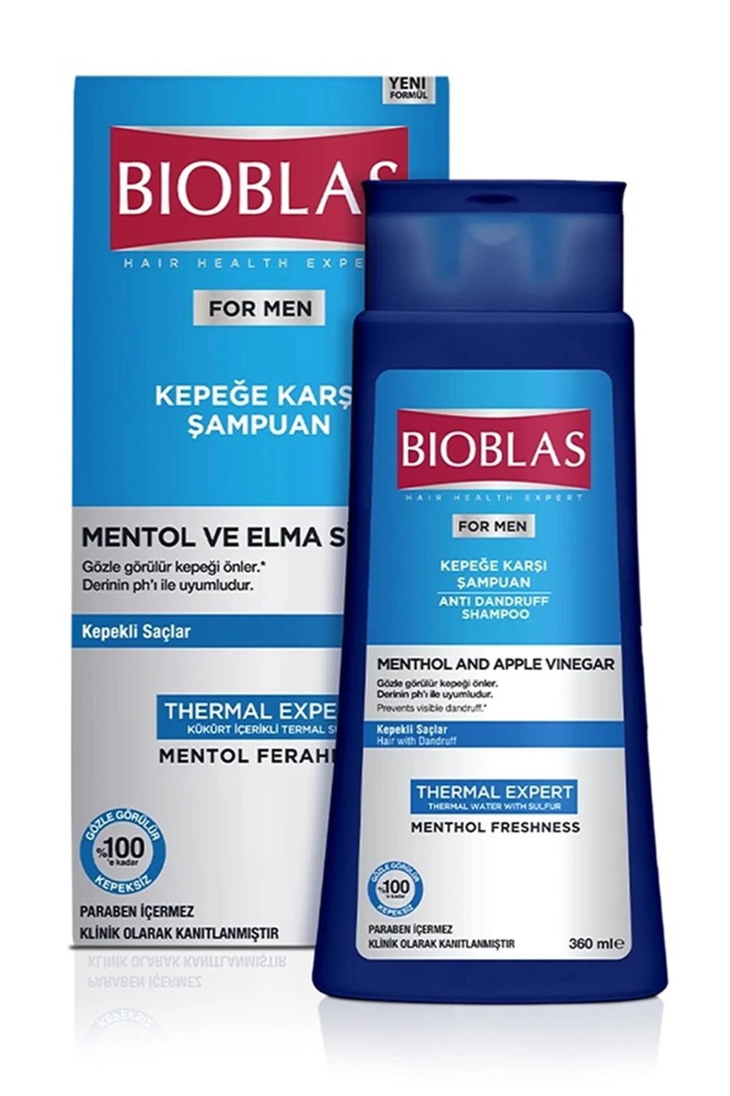 Bioblas For Men Thermal Expert Kepeğe Karşı Şampuan 360 ml