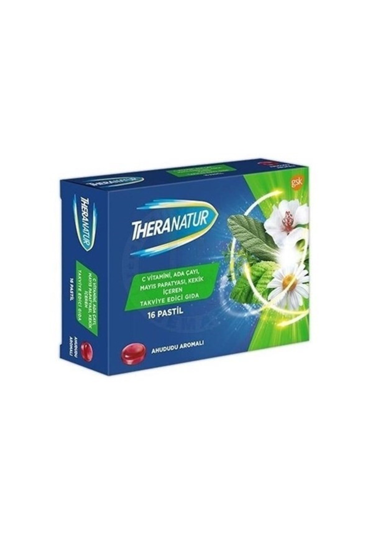 Theranatur Ahududu Aromalı 16 Pastil
