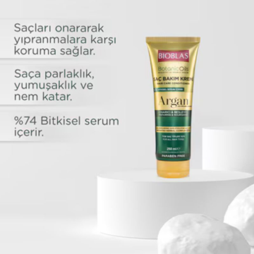 Bioblas Botanic Oils Argan Yağlı  Saç Bakım Kremi 250 ml
