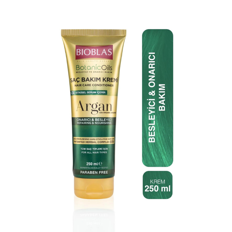Bioblas Botanic Oils Argan Yağlı  Saç Bakım Kremi 250 ml